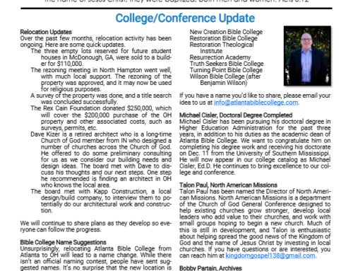 Progress Journal – January – March 2026